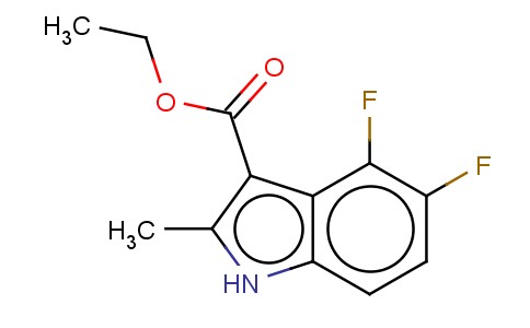 4,5-DIFLUORO-2-METHYLINDOLE-3-CARBOXYLIC ACID ETHYL ESTER
